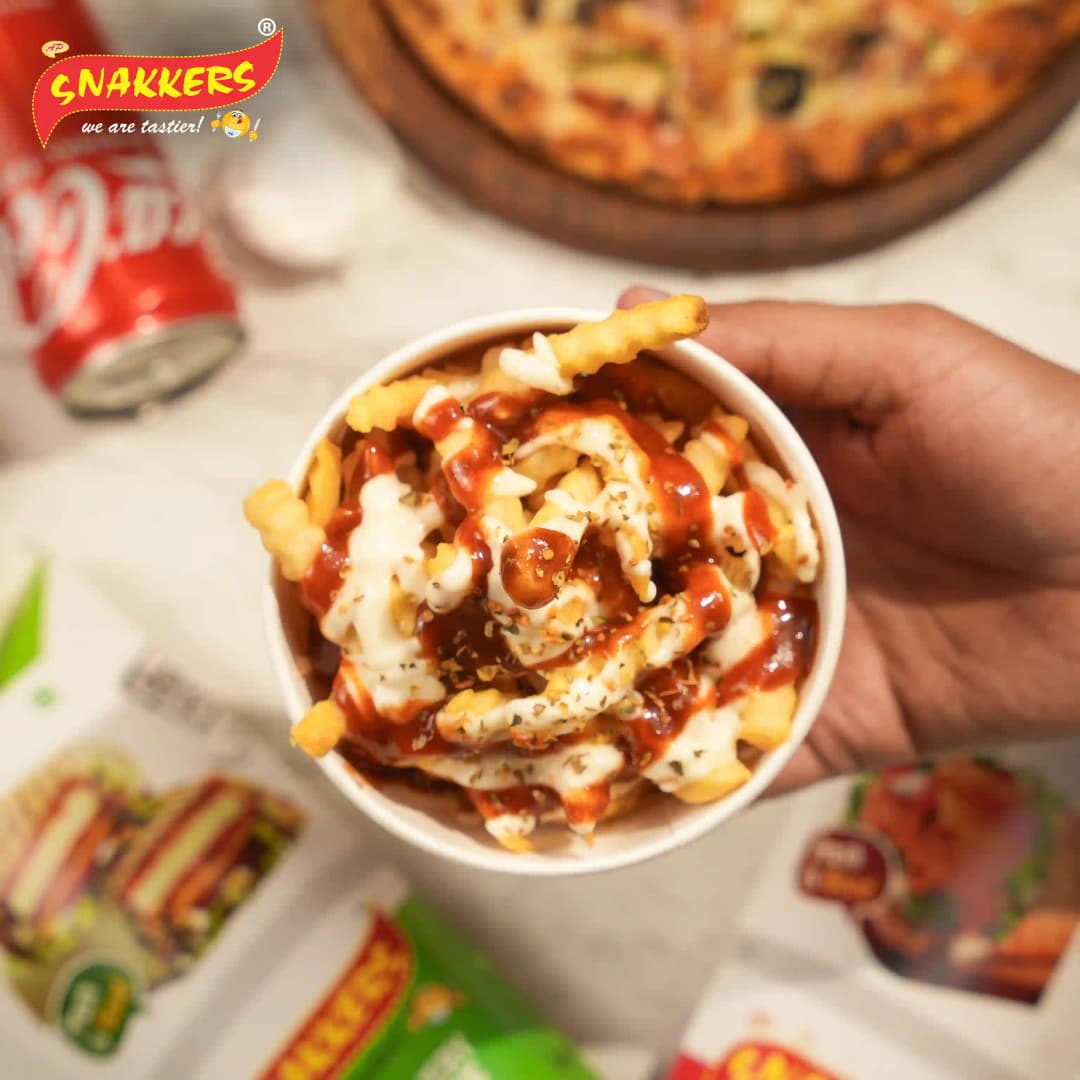 Fast Food menu from Snakkers