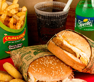 best burger from Snakkers