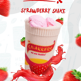 Fast Food menu from Snakkers